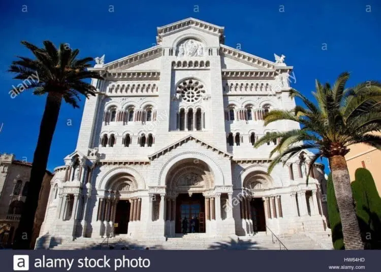 principato di monaco monaco monaco cattedrale nel centro storico hw64hd