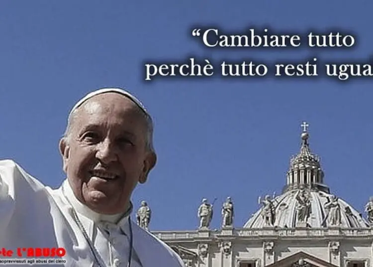 Chiesa & Pedofilia. Le vittime diffidano Papa Francesco. (Video con sottotitoli in inglese) 2 copertina