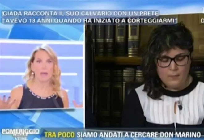 giada vitale don marino prete pedofilo abusi pomeriggio5 twitter 2017 thumb660x453
