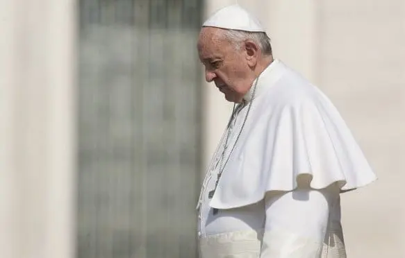 stock Pope Francis in thought 583x372 1