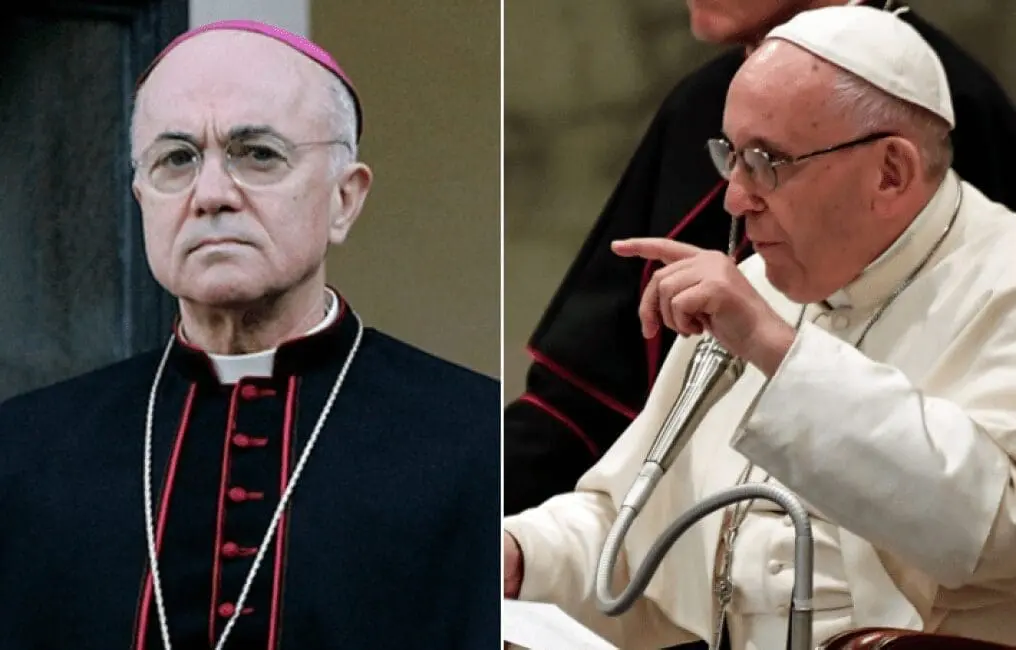 carlo maria vigano papa francesco 1052596 2