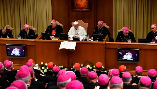 papa francesco assemblea cei lapresse 2018 thumb660x453