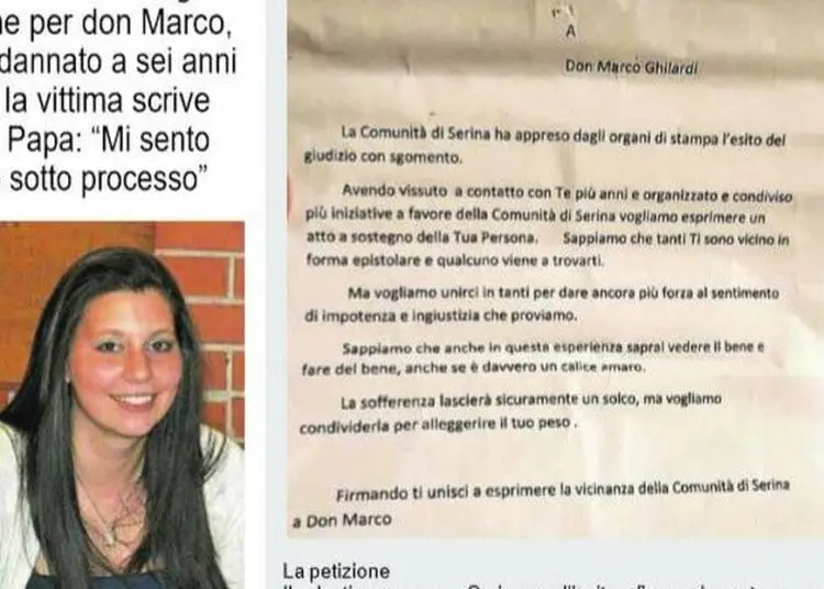 Violentata dal parroco, lo fa arrestare e condannare: «Ma in paese tifano per lui» 2 4361016 1013 valentina cavagna bambina stuprata prete difeso paese