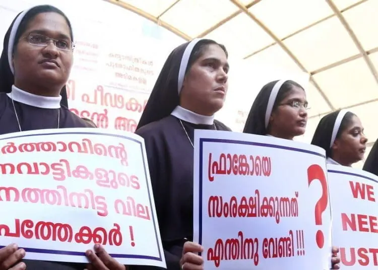 web3 india nuns protest violence jipson sikhera the times of india
