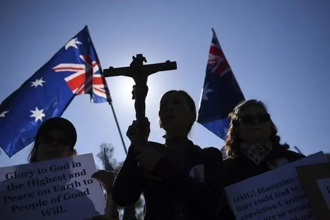 george pell processo sostenitori ansa