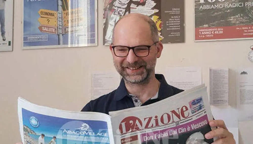 Don Alessio Magoga e direttore dell Ufficio diocesano per le Comunicazioni Sociali articleimage