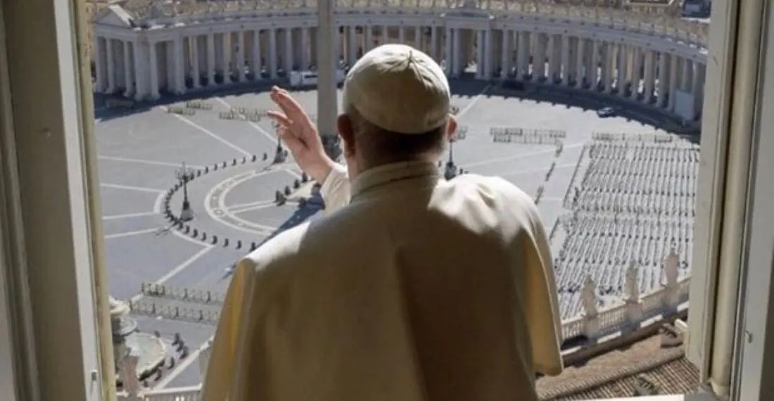 papa francesco affaccio san pietro