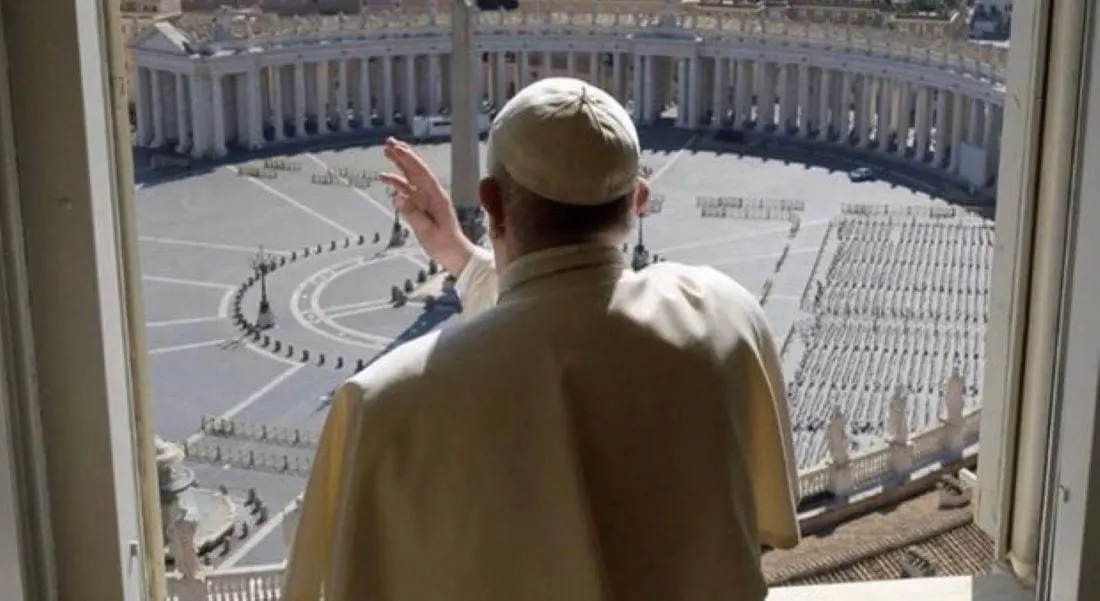 papa francesco affaccio san pietro