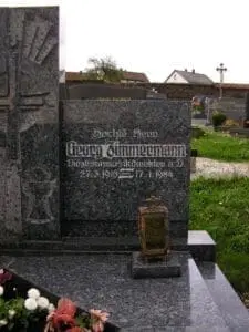 Oltre 50 anni di storia di insabbiamento 4 Grabstein GZ Eslarn