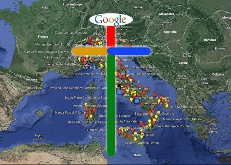 GOOGLE chiude la mappa delle "DIOCESI italiane NON SICURE" della Rete L’ABUSO: arbitraria censura su dati di pubblico interesse 5 googlle 2