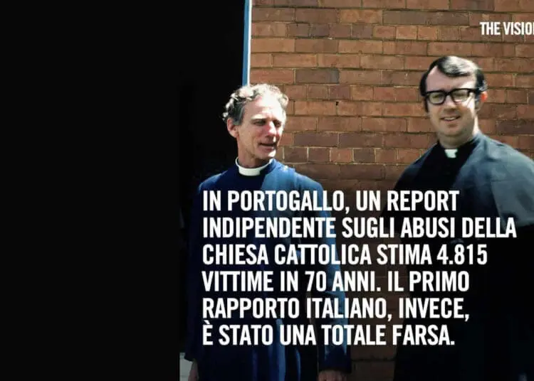 In Portogallo un report indipendente sugli abusi della chiesa cattolica stima 4.815 vittime in 70 anni. Il primo rapporto italiano, invece, è stato una totale farsa.