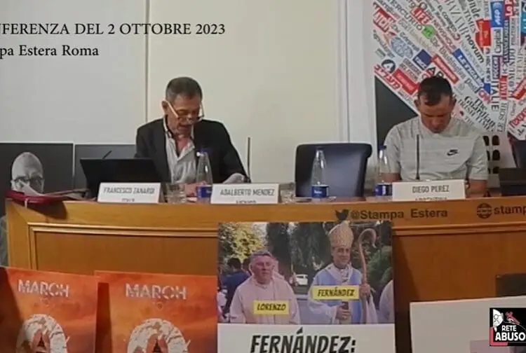 Presentazione report vittime su omissioni CEI - Stampa Estera Roma 1 Presentazione report vittime su omissioni CEI – Stampa Estera Roma