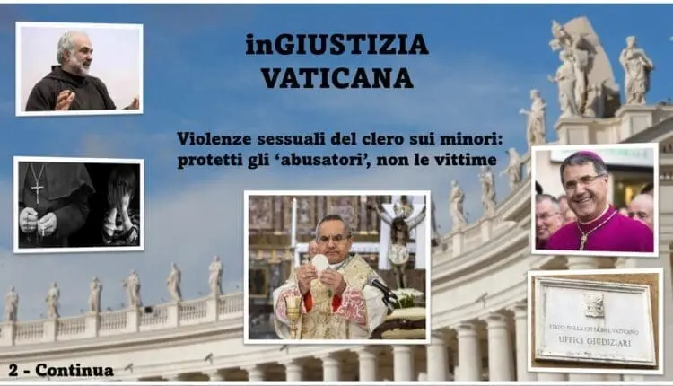 Violenze sessuali del clero sui minori: Protetti gli “abusatori” non le vittime