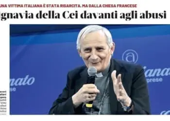 Una vittima di abusi sessuali nella chiesa è stata risarcita, ma non è merito della Cei