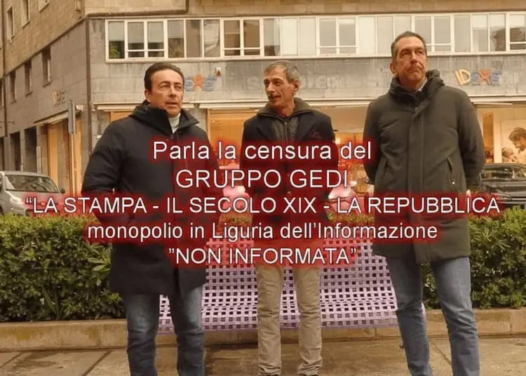 “Ringraziando” la disinformazione di massa del Secolo XIX (La Stampa e La Repubblica Redazioni liguri) sulla Panchina Viola di Savona; Secolo che il giorno dell’inaugurazione pubblica una panchina che sarà inaugurata il 15 marzo