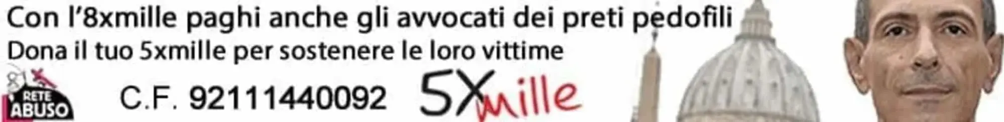 Dona il tuo 5Xmille e sostieni le vittime