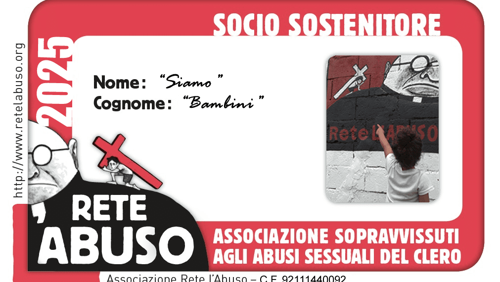 Lo hai già fatto? Anche per il 2025 è possibile tesserarsi alla Rete L’ABUSO!