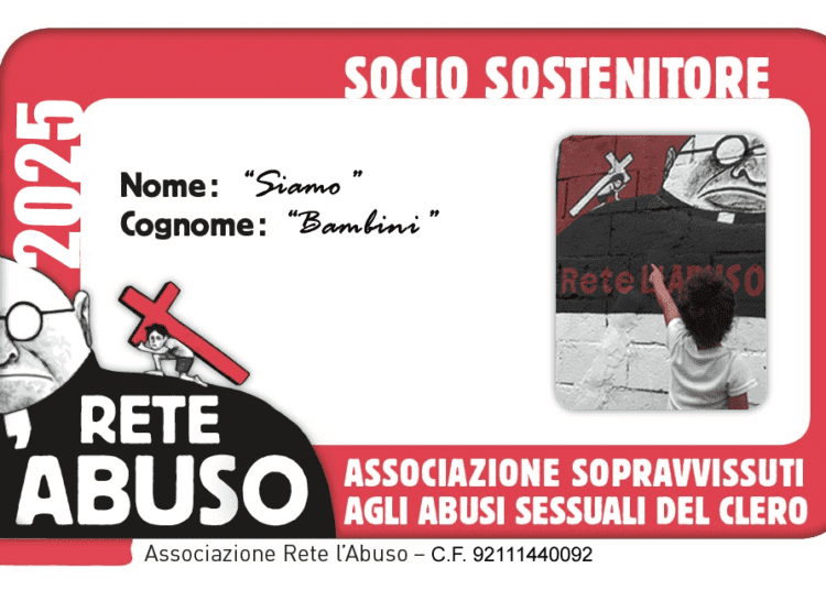 Lo hai già fatto? Anche per il 2025 è possibile tesserarsi alla Rete L’ABUSO!