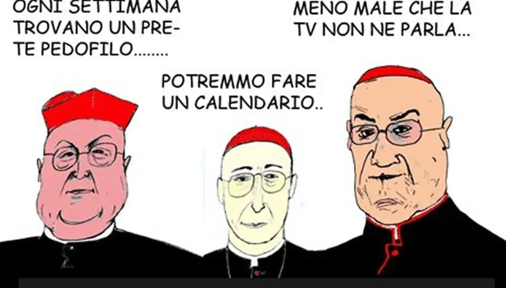 STAMPA ITALIANA – AAA cercasi disperatamente casi di pedofilia nel clero italiano per poter fare almeno un articolo