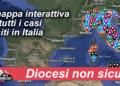Mappa delle Diocesi italiane insicure
