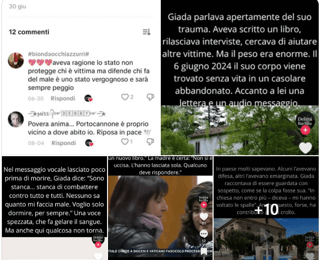 “Giada Vitale suicida”; Scherzo di pessimo gusto o violenza gratuita?