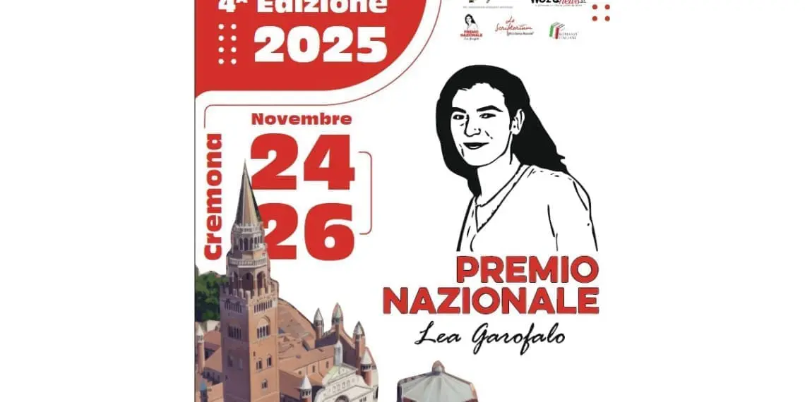 Premio Nazionale Lea Garofalo 2025: la quarta edizione dedicata alle donne e alla violenza mafiosa