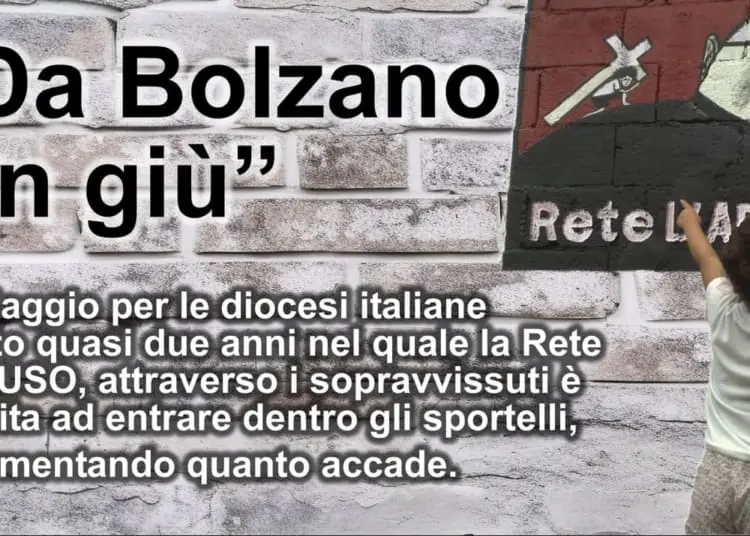 ADESSO IN DIRETTA – Da Bolzano in giù. Viaggio negli SPORTELLI DIOCESANI PER LE VITTIME