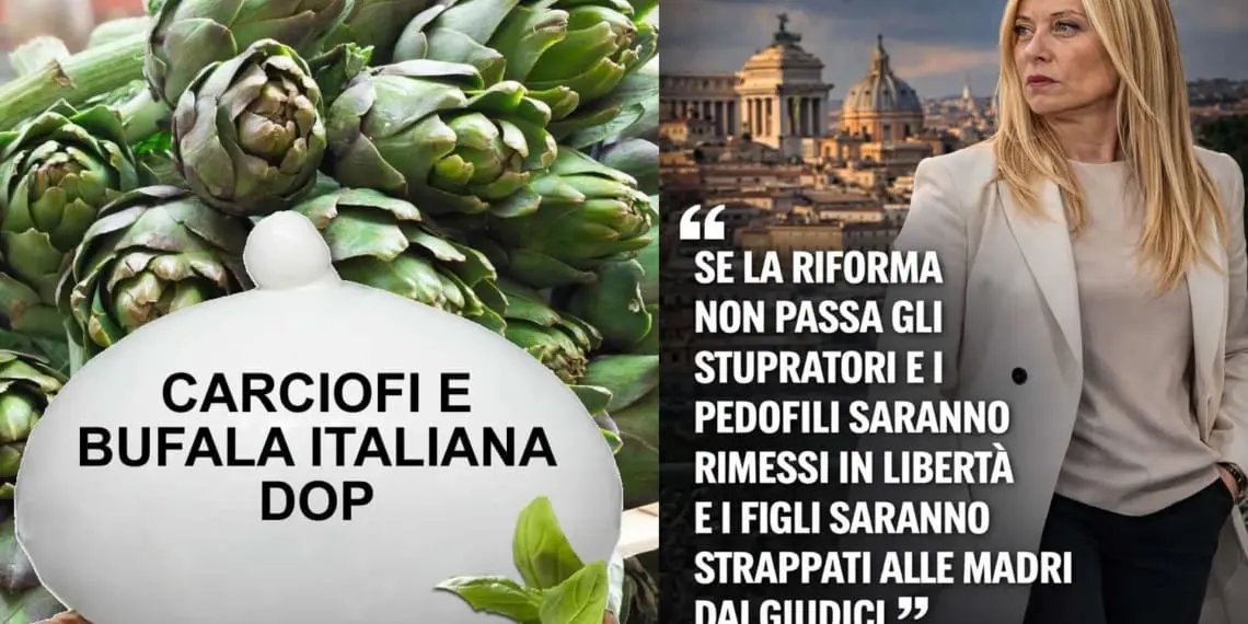 Le bufale tanto al chilo di Giorgia Meloni