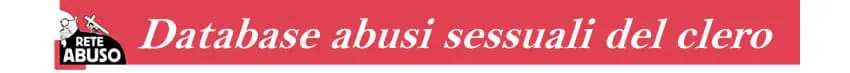 Database degli abusi sessuali nel clero italiano