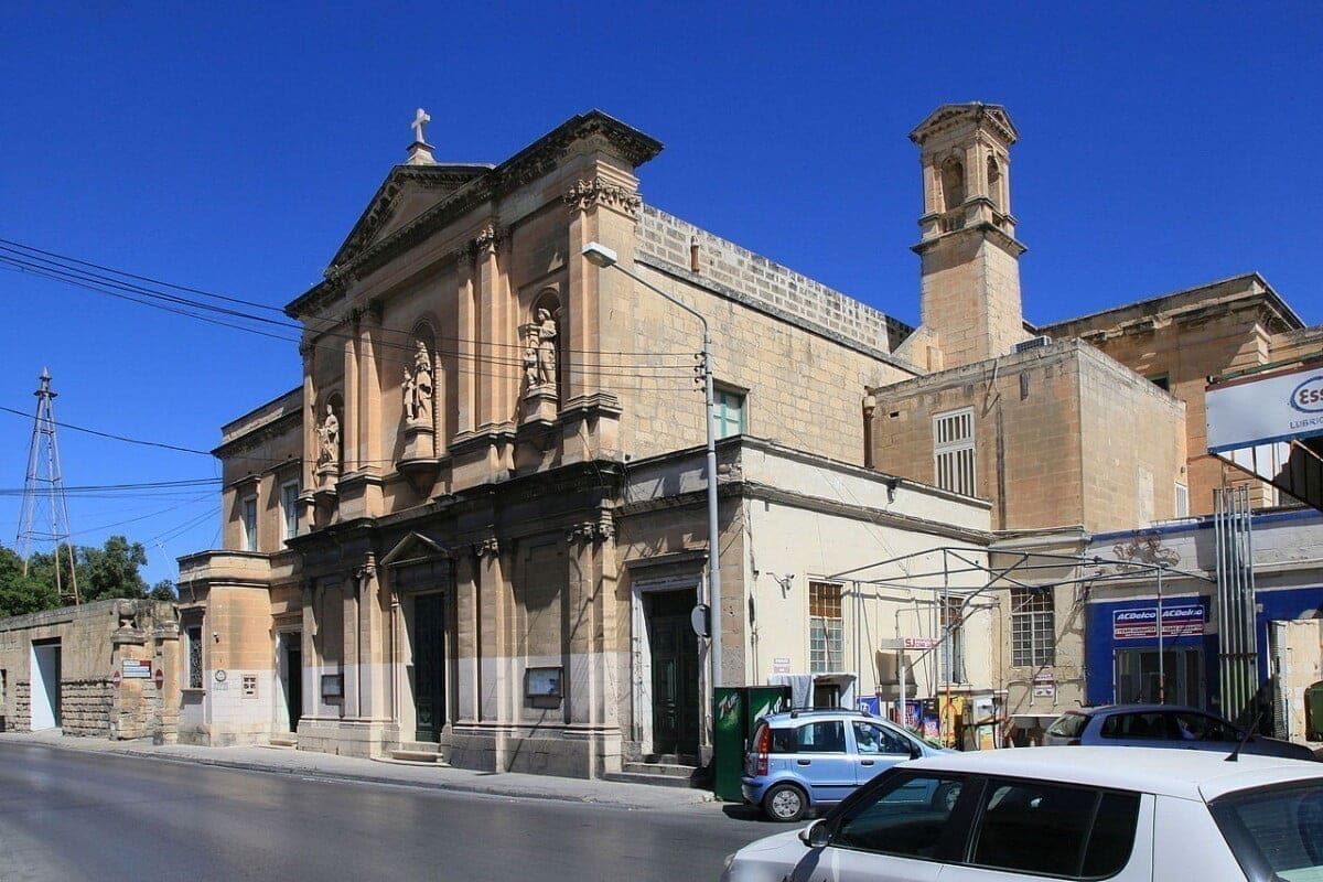 Malta Santa Venera Triq il Kbira San Guzepp St. Joseph Church St. Joseph Institute 01 ies