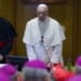 Citta' del Vaticano 03/10/2018, apertura del sinodo dei vescovi sui giovani. Nella foto papa Francesco presiede l'assemblea