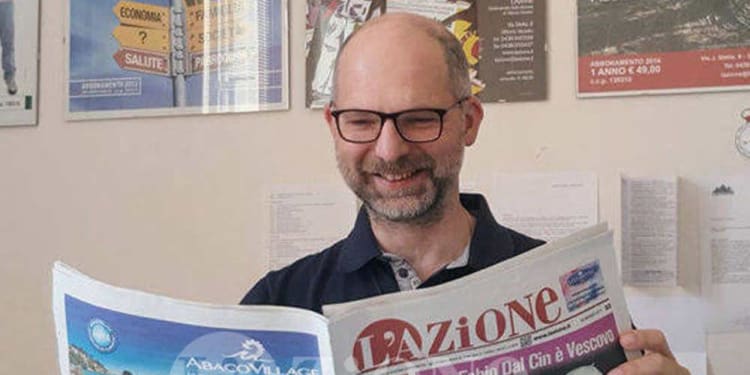 Don Alessio Magoga e direttore dell Ufficio diocesano per le Comunicazioni Sociali articleimage