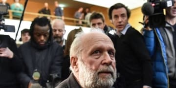 l ex pretre bernard preynat c attend le debut de son proces le 13 janvier 2020 au tribunal de lyon 6244104