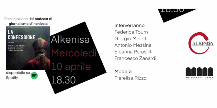 Mercoledì 1 al Kenisa presentazione del podcast “La Confessione”