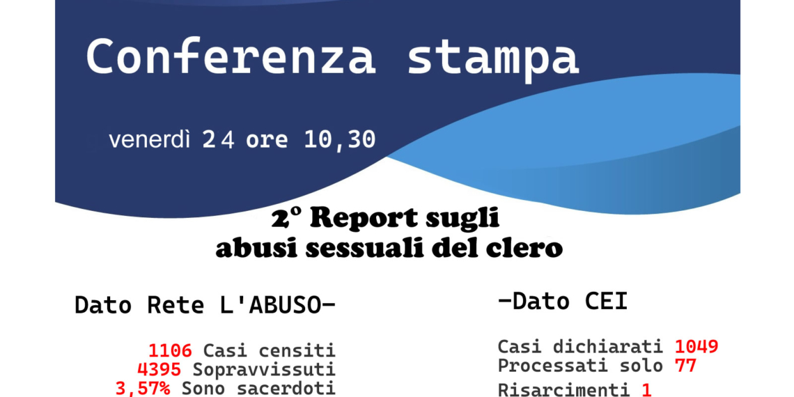 2° Report sugli Abusi sessuali del clero in Italia – Gli effetti di “Tolleranza ZERO & Sportelli diocesani CEI”