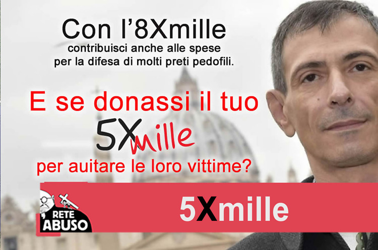 Sostieni le vittime con il tuo 5Xmille