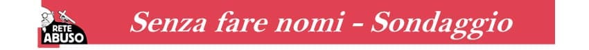 senza fare nomi
